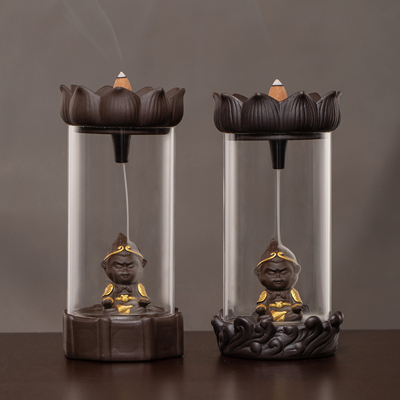 Monkey King Backflow Incense Burner