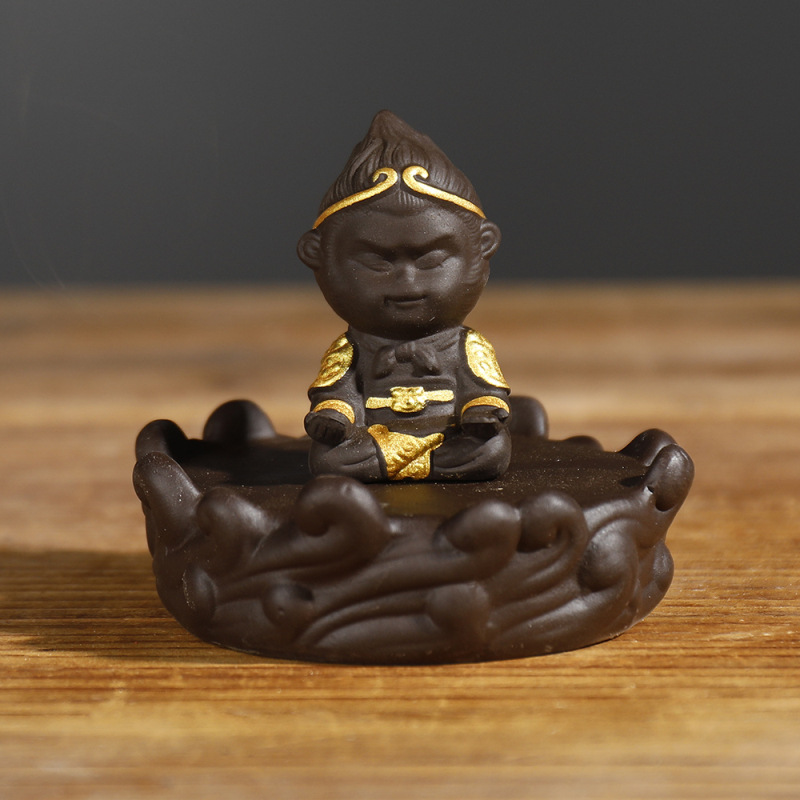 Monkey King Backflow Incense Burner