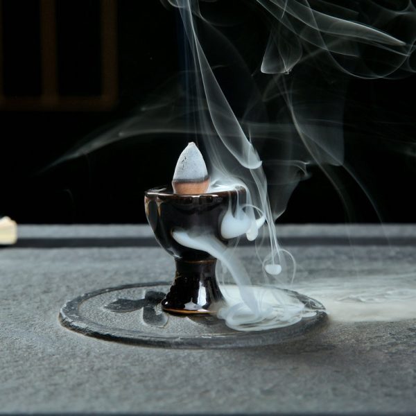 Mini Teahouse Backflow Incense Burner 2