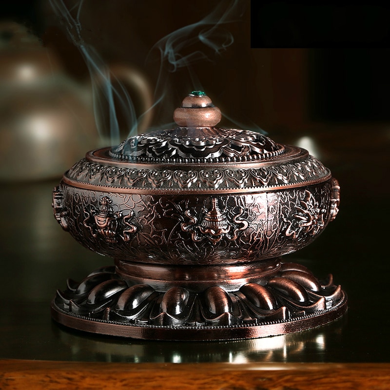 Classic Antique Copper Alloy Incense Censer