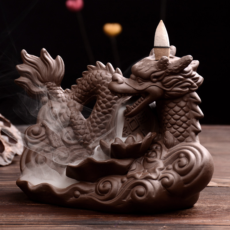 Lucky Dragon Backflow Incense Burner