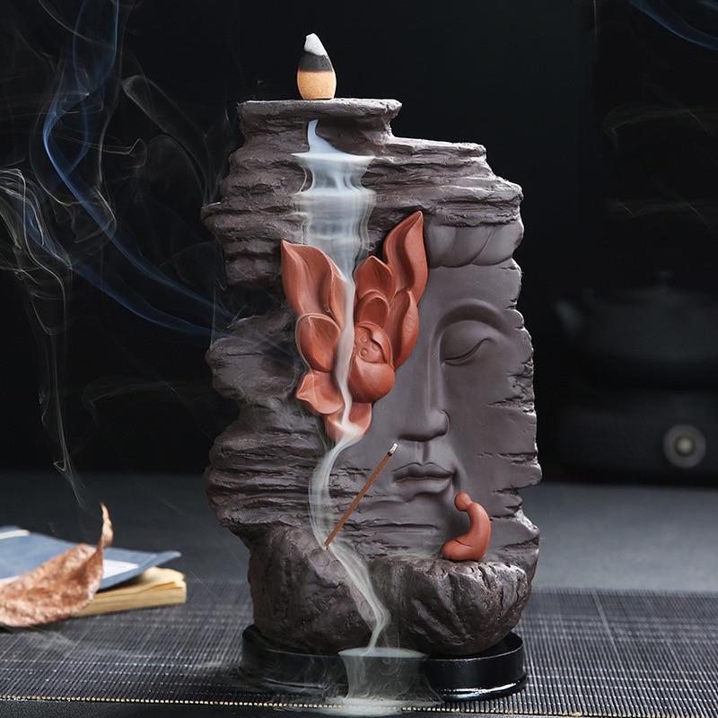 Face to Face Backflow Incense Burner