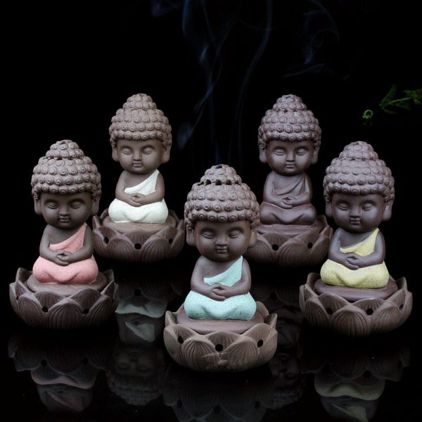 Lotus Buddha Coil Incense Burner 1