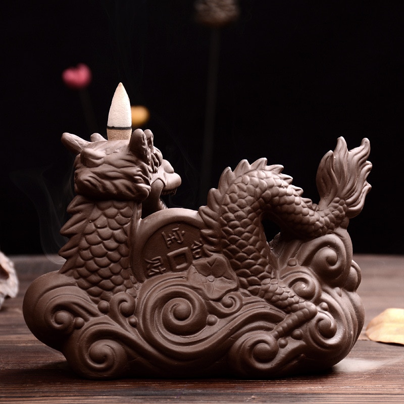 Lucky Dragon Backflow Incense Burner