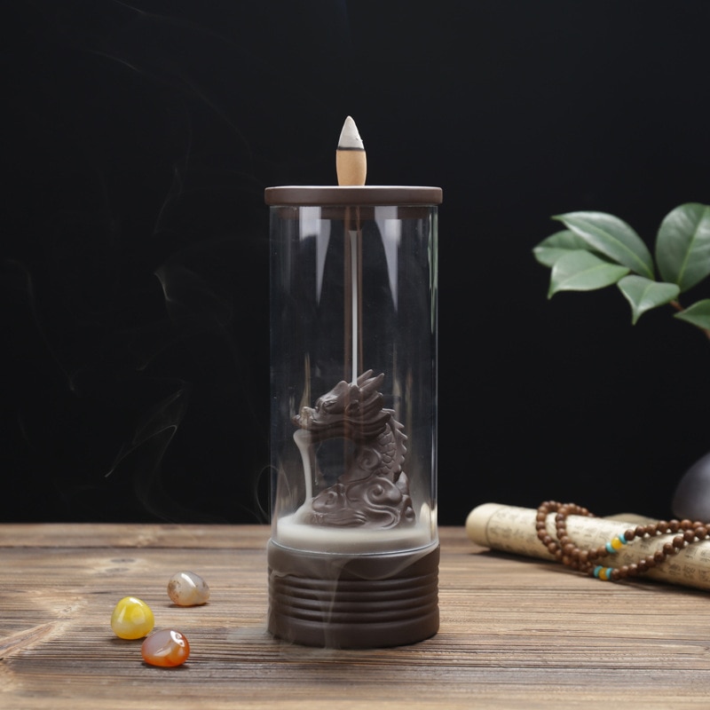 Dragon Ceramic Backflow Incense Burner