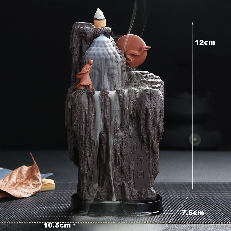 Mountain Top Backflow Incense Burner