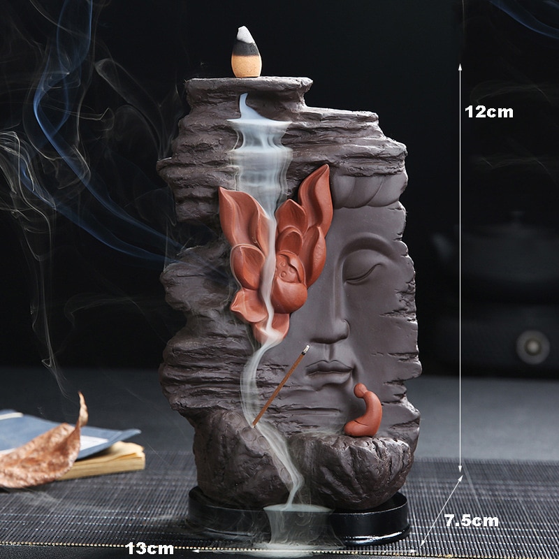 Face to Face Backflow Incense Burner