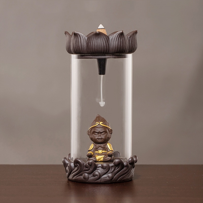 Monkey King Backflow Incense Burner