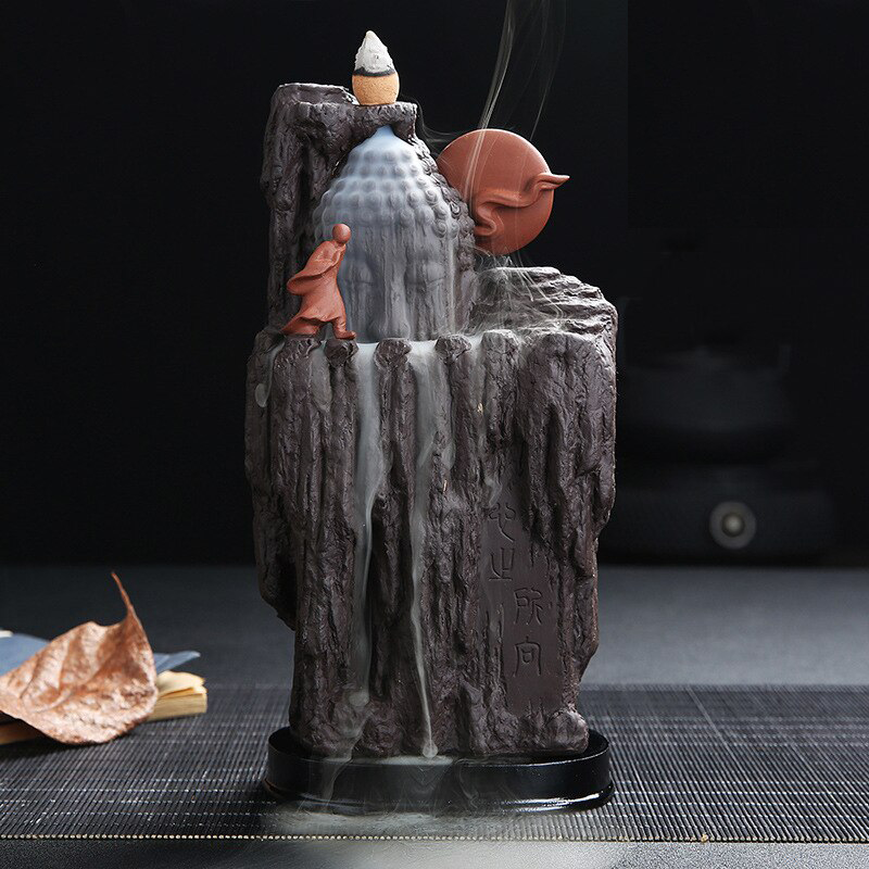 Mountain Top Backflow Incense Burner