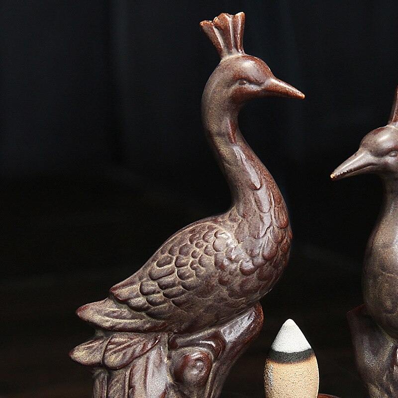 The Lucky Phoenix Backflow Incense Burner