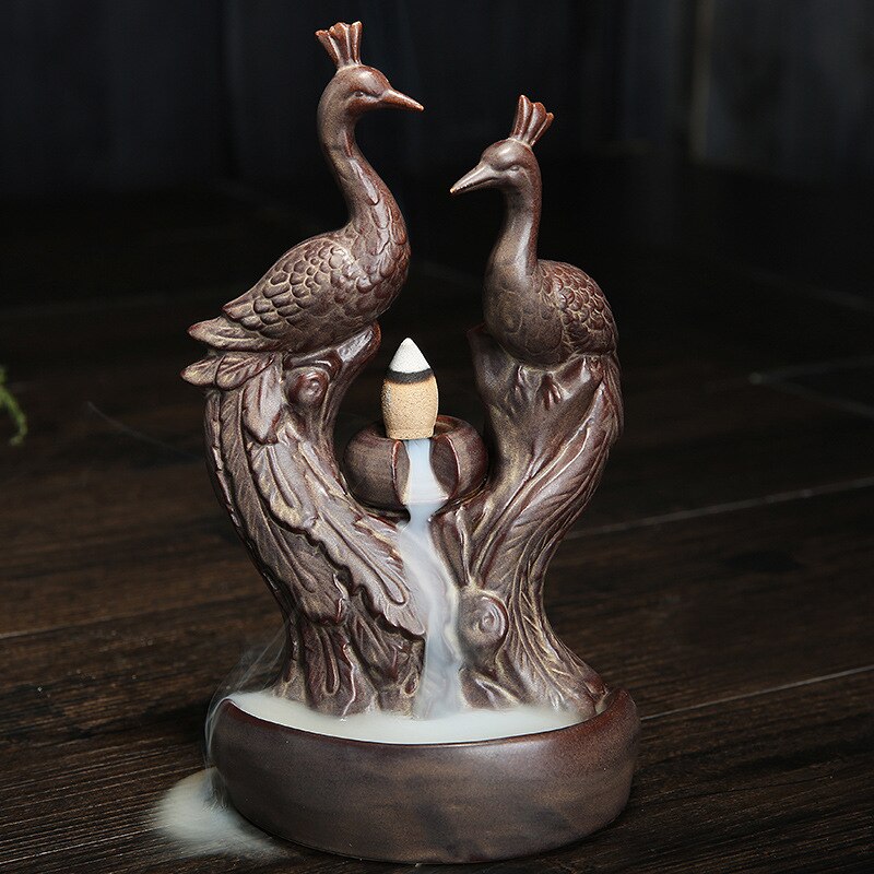 The Lucky Phoenix Backflow Incense Burner