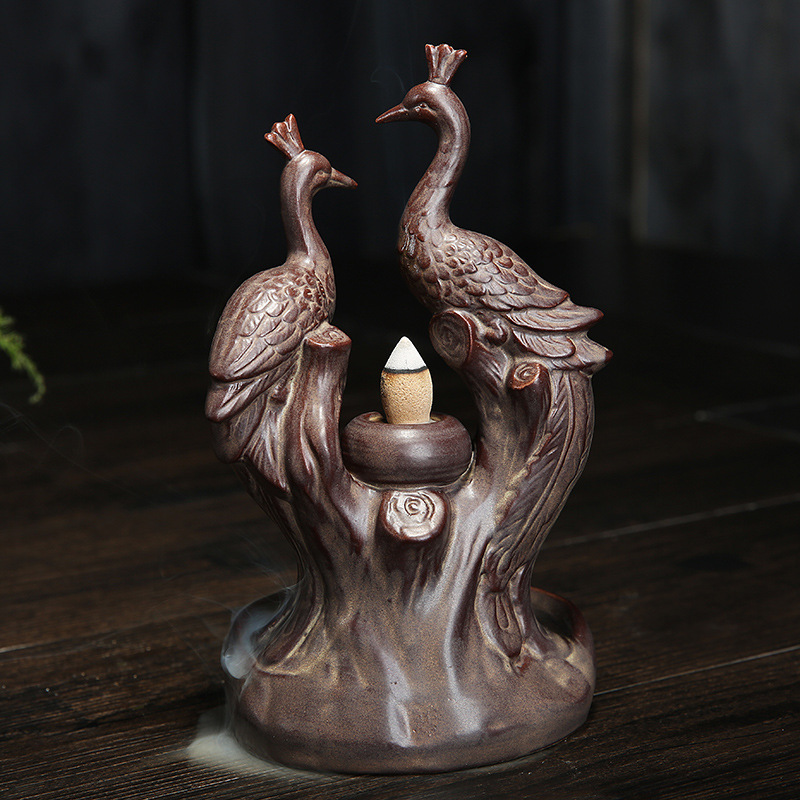 The Lucky Phoenix Backflow Incense Burner