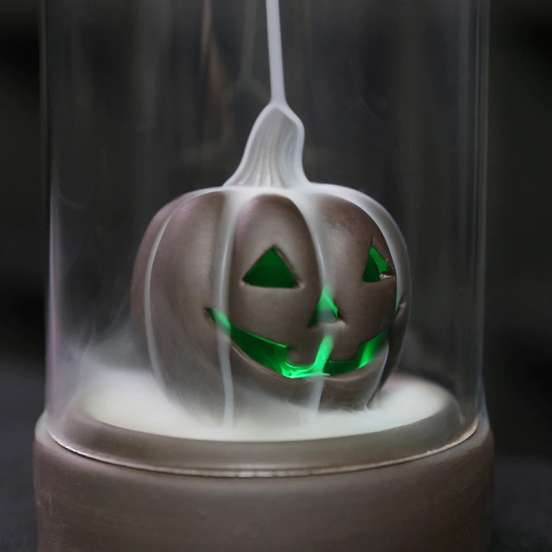 Jack-O-Lantern LED Pumpkin Backflow Incense Burner
